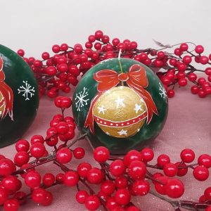 Χριστουγεννιάτικη_Μπάλα_Πράσινη_ 2024